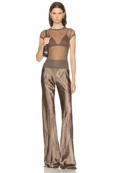 Rick Owens Cropped Level Tee | Thumbnail 4