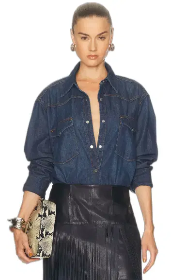 TWP OG Supersized Button Down Top | Thumbnail 1
