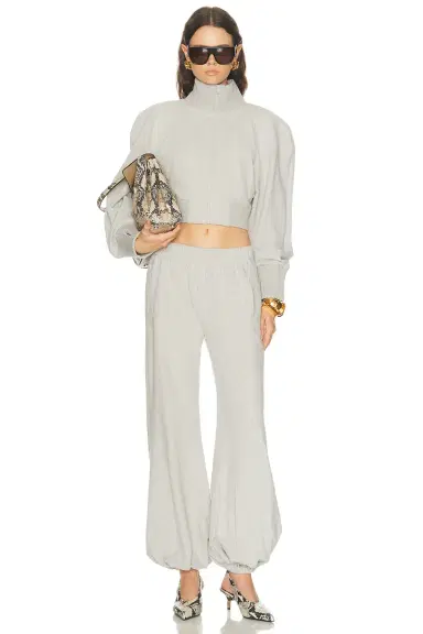 Norma Kamali Boyfriend Puff Jog Pant | Thumbnail 5 Norma Kamali Boyfriend Puff Jog Pant | Thumbnail 5
