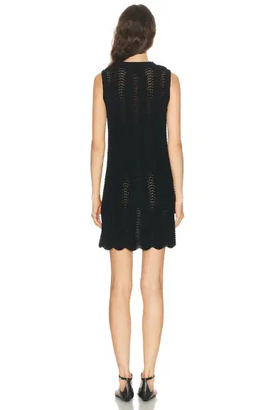 Loulou de Saison Yoko American Armhole Dress | Thumbnail 3