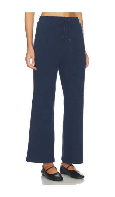 Negative Underwear Waffle Knit Cropped Track Pant | Thumbnail 2 Negative Underwear Waffle Knit Cropped Track Pant | Thumbnail 2