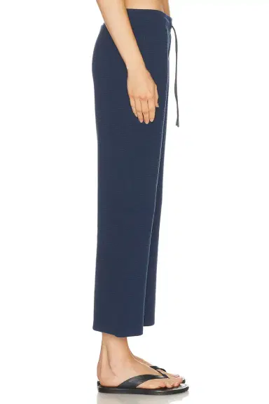 Negative Underwear Waffle Knit Cropped Track Pant | Thumbnail 5 Negative Underwear Waffle Knit Cropped Track Pant | Thumbnail 5