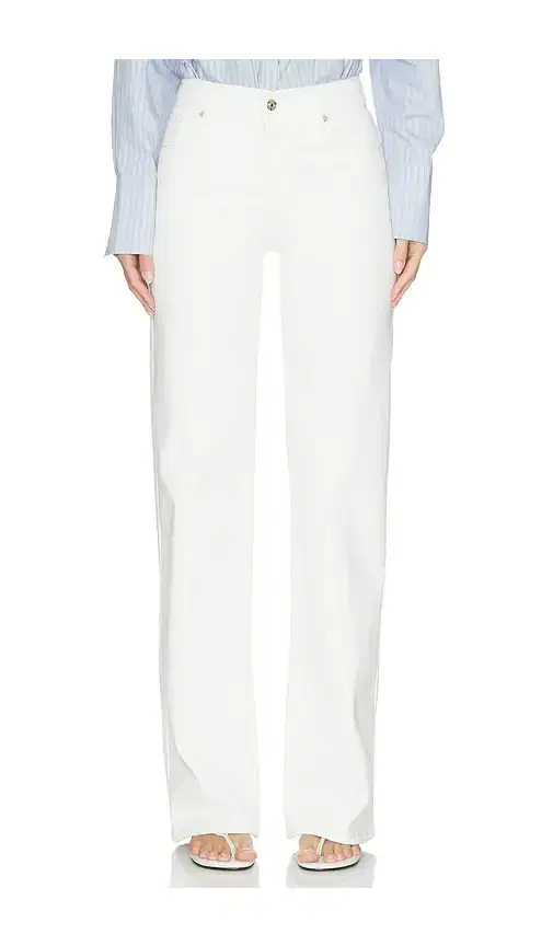 Le Slim Palazzo Long Jeans