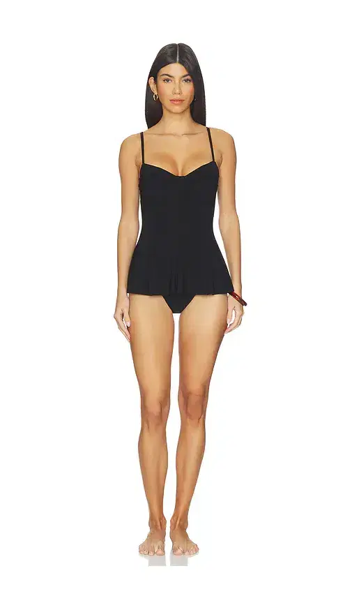 Norma Kamali Underwire Swim Dress