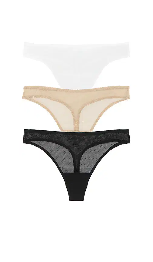Skarlett Blue Jolie Lacy Thong 3-pack