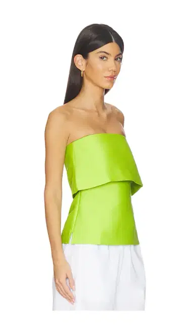 Aligne Felix Satin Strapless Top | Thumbnail 2