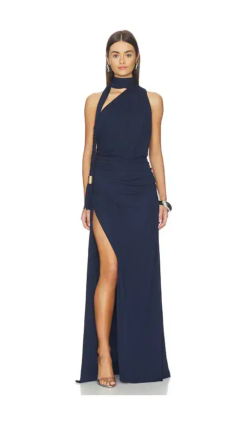 Moira Draped Jersey Gown