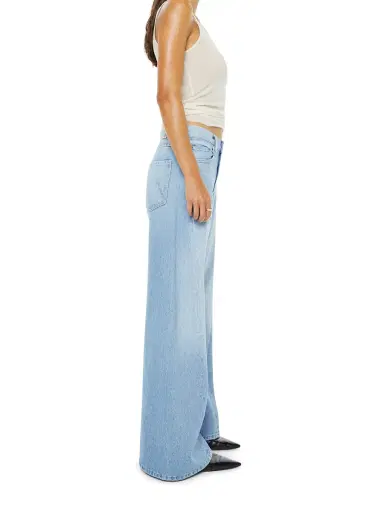 Mother Lemon Twist Sneak Jeans | Thumbnail 2