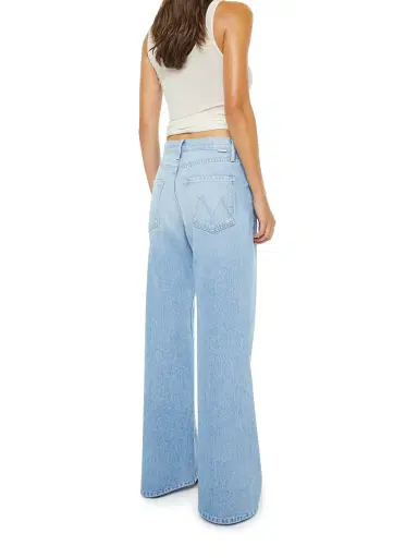Mother Lemon Twist Sneak Jeans | Thumbnail 3