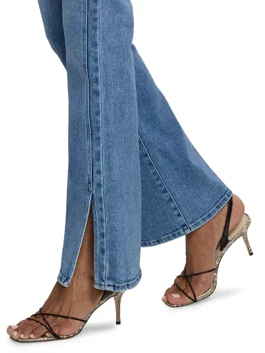 PAIGE Women's Laurel Canyon High-Rise Flared Jeans | Thumbnail 6 PAIGE Women's Laurel Canyon High-Rise Flared Jeans | Thumbnail 6