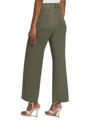 PAIGE Women's Ari Stretch-Cotton Drawstring Pants - Vintage Ivy Green - Size 32 | Thumbnail 5 PAIGE Women's Ari Stretch-Cotton Drawstring Pants - Vintage Ivy Green - Size 32 | Thumbnail 5
