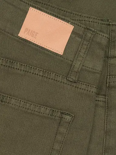 PAIGE Women's Ari Stretch-Cotton Drawstring Pants - Vintage Ivy Green - Size 32 | Thumbnail 7 PAIGE Women's Ari Stretch-Cotton Drawstring Pants - Vintage Ivy Green - Size 32 | Thumbnail 7