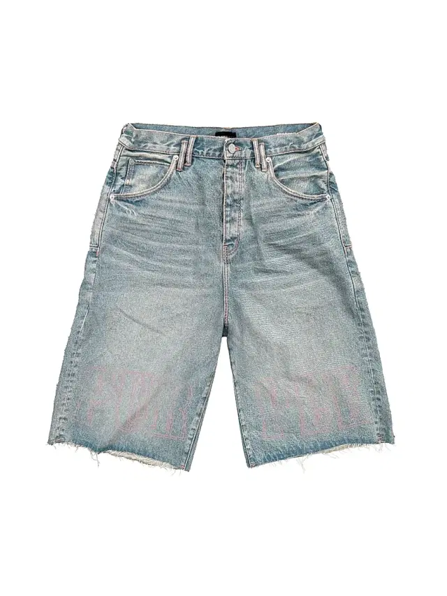 Men's Zenith Fade Tuffetage Denim Shorts - Light Indigo