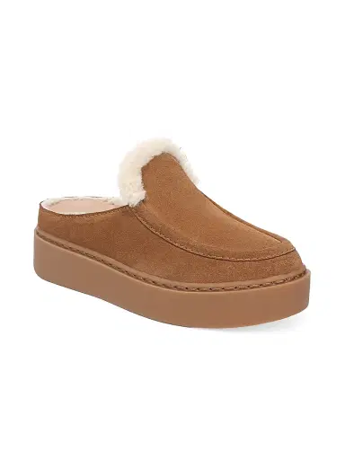 Favorite Daughter Women's Sunny Shearling Mules - Brown Sugar - Size 6 | Thumbnail 2