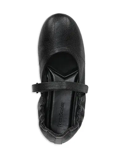 Favorite Daughter Women's Emilia Leather Ballet Flats - Black - Size 9 | Thumbnail 4