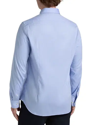 Saks Fifth Avenue Men's COLLECTION Stretch-Cotton Button-Front Shirt | Thumbnail 5 Saks Fifth Avenue Men's COLLECTION Stretch-Cotton Button-Front Shirt | Thumbnail 5
