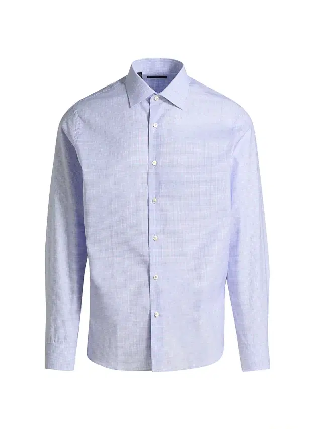 Saks Fifth Avenue Men's COLLECTION Plaid Cotton Dress Shirt - Pink