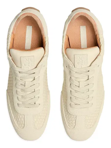 Naghedi Women's Milan Sneakers - Salt | Thumbnail 2