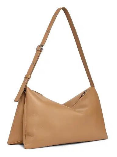 Courrèges Women's Cuff Leather Shoulder Bag - Bronze | Thumbnail 4
