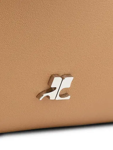 Courrèges Women's Cuff Leather Shoulder Bag - Bronze | Thumbnail 7