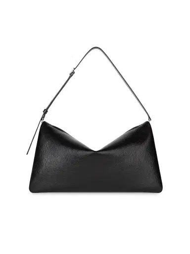 Courrèges Women's Cuff Leather Shoulder Bag - Black | Thumbnail 4 Courrèges Women's Cuff Leather Shoulder Bag - Black | Thumbnail 4