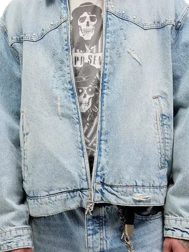Represent Men's Guns N' Roses Denim Jacket | Thumbnail 7