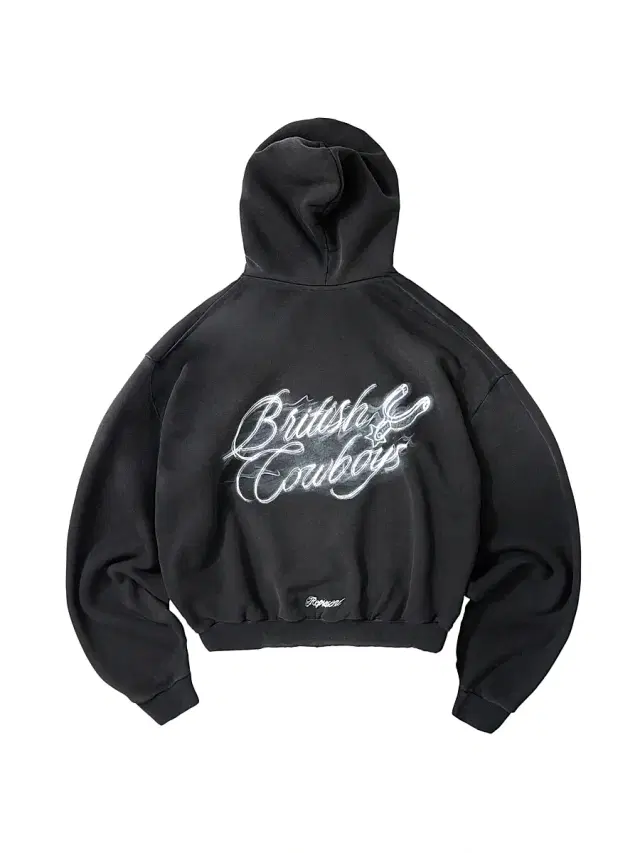Represent Men's British Cowboys Graphic Hoodie - Stained Black