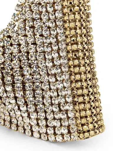 Benedetta Bruzziches Women's Lia Crystal-Embellished Top Handle Bag - Brass The Great Gatsby | Thumbnail 5 Benedetta Bruzziches Women's Lia Crystal-Embellished Top Handle Bag - Brass The Great Gatsby | Thumbnail 5