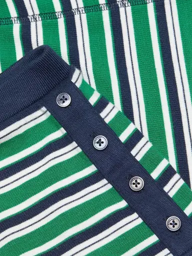Simkhai Women's Franky Striped Knit Miniskirt - Kelly Green Stripe - Size Small | Thumbnail 7 Simkhai Women's Franky Striped Knit Miniskirt - Kelly Green Stripe - Size Small | Thumbnail 7