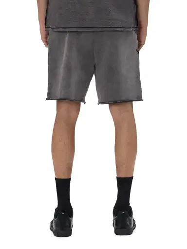 Purple Brand Men's Midweight Fleece Drawstring Shorts | Thumbnail 2 Purple Brand Men's Midweight Fleece Drawstring Shorts | Thumbnail 2