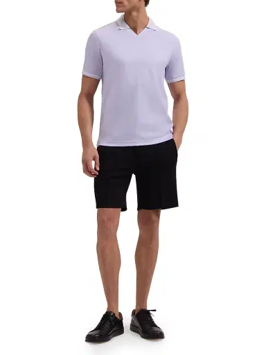 Bugatchi Men's Johnny Collar Polo Shirt | Thumbnail 2