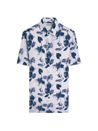Bugatchi Men's Orson Linen Shirt | Thumbnail 1 Bugatchi Men's Orson Linen Shirt | Thumbnail 1