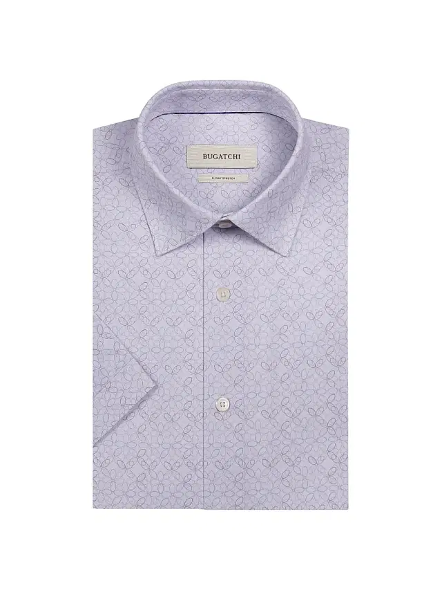 Bugatchi Men's Miles Ooohcotton Short-Sleeve Shirt -