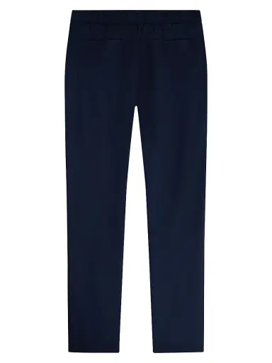 Bugatchi Men's Tapered Linen-Blend Pants - Navy - Size XXL | Thumbnail 2