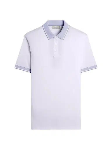 Bugatchi Men's Solid Cotton Polo Shirt | Thumbnail 1