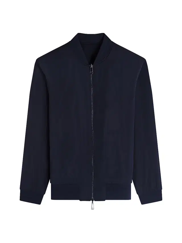 Bugatchi Men's Soft Touch Bomber Jacket - Navy