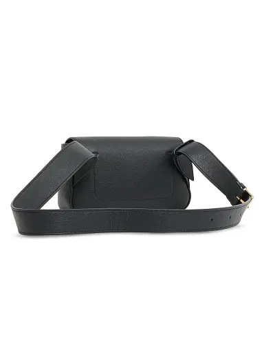 MANSUR GAVRIEL Women's Box Sling Leather Crossbody Bag - Black | Thumbnail 2 MANSUR GAVRIEL Women's Box Sling Leather Crossbody Bag - Black | Thumbnail 2