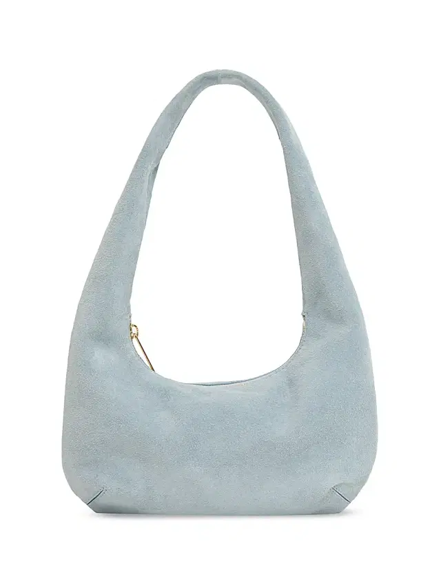 Mansur Gavriel Women's Mini Gnocchi Suede Hobo Bag - Baby Blue
