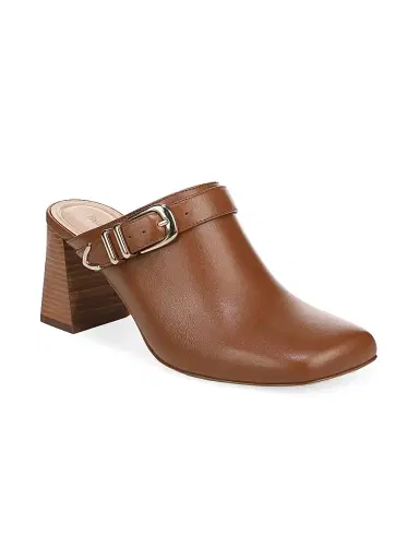 Favorite Daughter Women's Cece 70MM Leather Mules - Brown Sugar - Size 9 | Thumbnail 2