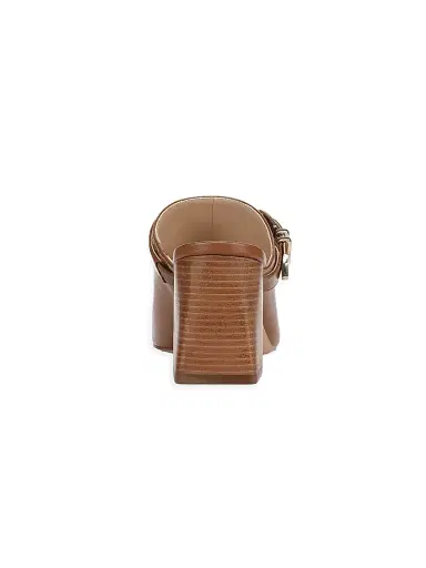 Favorite Daughter Women's Cece 70MM Leather Mules - Brown Sugar - Size 9 | Thumbnail 3