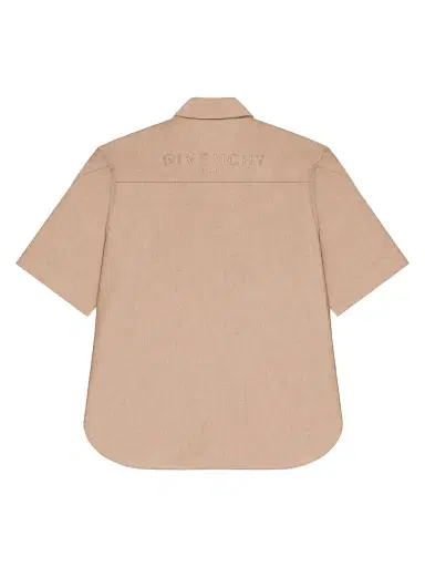 Givenchy Men's Couture Seam Zipped Shirt - Beige - Size XS | Thumbnail 2 Givenchy Men's Couture Seam Zipped Shirt - Beige - Size XS | Thumbnail 2