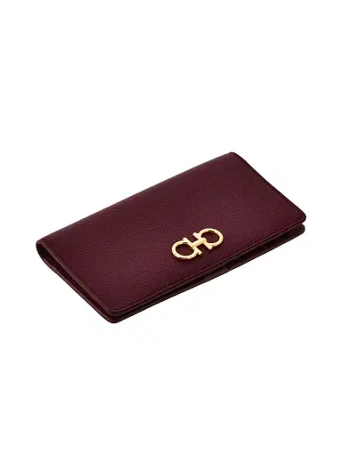 Ferragamo Women's Gancini Leather Wallet | Thumbnail 2 Ferragamo Women's Gancini Leather Wallet | Thumbnail 2