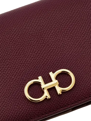 Ferragamo Women's Gancini Leather Wallet | Thumbnail 5 Ferragamo Women's Gancini Leather Wallet | Thumbnail 5