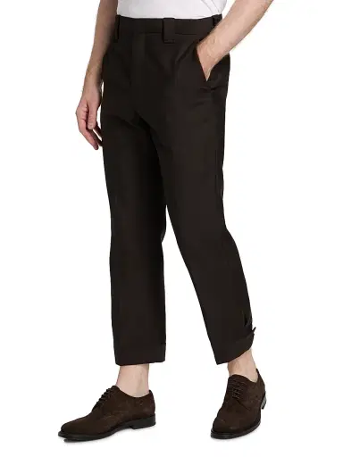 Versace Men's Wool-Mohair Trousers | Thumbnail 4 Versace Men's Wool-Mohair Trousers | Thumbnail 4