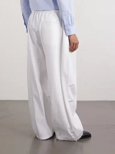 Amomento Cotton Wide-Leg Trousers - Men | Thumbnail 4 Amomento Cotton Wide-Leg Trousers - Men | Thumbnail 4