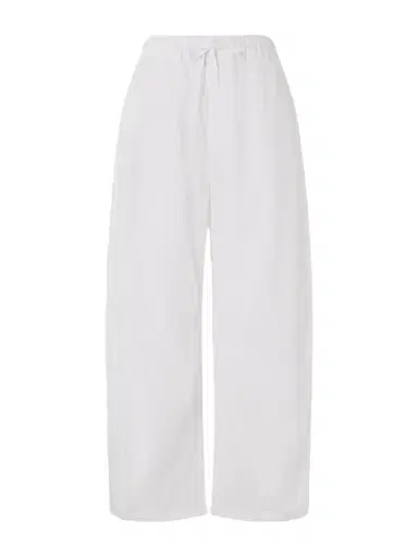 Amomento Cotton Wide-Leg Trousers - Men | Thumbnail 1 Amomento Cotton Wide-Leg Trousers - Men | Thumbnail 1
