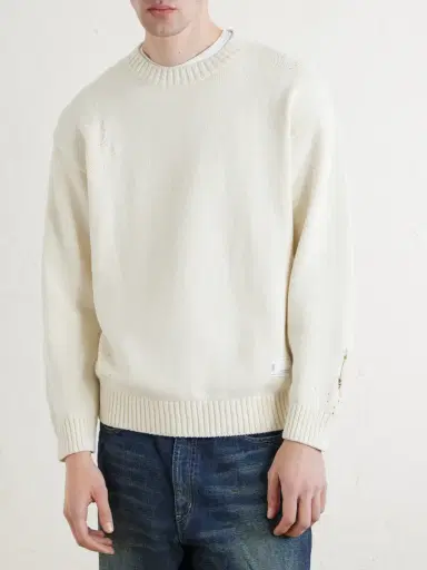 Neighborhood Savage Cotton Crewneck Sweater - Men | Thumbnail 3