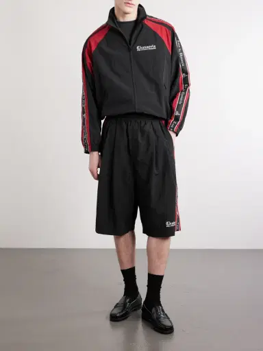 Willy Chavarria Casa De Chavarria Logo-Detailed Shell Jacket - Men | Thumbnail 2 Willy Chavarria Casa De Chavarria Logo-Detailed Shell Jacket - Men | Thumbnail 2