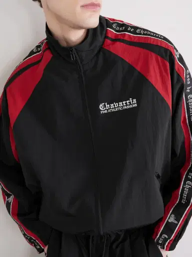 Willy Chavarria Casa De Chavarria Logo-Detailed Shell Jacket - Men | Thumbnail 5 Willy Chavarria Casa De Chavarria Logo-Detailed Shell Jacket - Men | Thumbnail 5