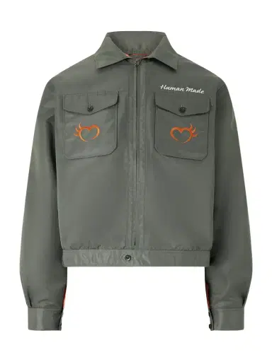 Human Made Embroidered Nylon Jacket - Men | Thumbnail 1 Human Made Embroidered Nylon Jacket - Men | Thumbnail 1